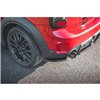 Maxton - Lames De Pare-Chocs Arrière Latérales Mini Countryman Mk2 F60 JCW Noir Brillant