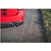 Maxton - Lames De Pare-Chocs Arrière Latérales Mini Countryman Mk2 F60 JCW Noir Brillant