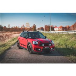 Maxton - Lame Du Pare-Chocs Avant V.1 Mini Countryman Mk2 F60 JCW Noir Brillant