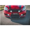 Maxton - Lame Du Pare-Chocs Avant V.1 Mini Countryman Mk2 F60 JCW Noir Brillant