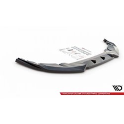 Maxton - Lame Du Pare-Chocs Avant V.1 Mini Countryman Mk2 F60 JCW Noir Brillant