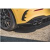 Maxton - Lames De Pare-Chocs Arrière Latérales Mercedes-AMG A 45 S Aero Pack W177 Noir Brillant