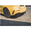 Maxton - Lames De Pare-Chocs Arrière Latérales Mercedes-AMG A 45 S Aero Pack W177 Noir Brillant