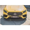 Maxton - Lame Du Pare-Chocs Avant V.1 Mercedes-AMG A 45 S Aero Pack W177 Noir Brillant