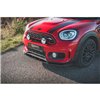 Maxton - Lame Du Pare-Chocs Avant V.2 Mini Countryman Mk2 F60 JCW Noir Brillant