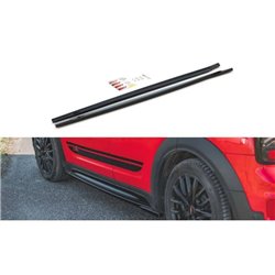 Maxton - Rajouts Des Bas De Caisse Mini Countryman Mk2 F60 JCW Noir Brillant