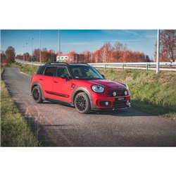 Maxton - Rajouts Des Bas De Caisse Mini Countryman Mk2 F60 JCW Noir Brillant