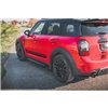 Maxton - Rajouts Des Bas De Caisse Mini Countryman Mk2 F60 JCW Noir Brillant