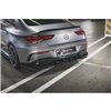 Maxton - Lames De Pare-Chocs Arrière Latérales Mercedes-AMG CLA 35 Aero / 45 Aero C118 Noir Brillant