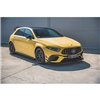 Maxton - Lame Du Pare-Chocs Avant V.2 Mercedes-AMG A 45 S Aero Pack W177 Noir Brillant