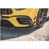 Maxton - Lame Du Pare-Chocs Avant V.2 Mercedes-AMG A 45 S Aero Pack W177 Noir Brillant