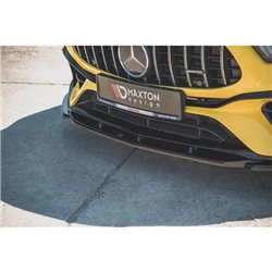Maxton - Lame Du Pare-Chocs Avant V.2 Mercedes-AMG A 45 S Aero Pack W177 Noir Brillant