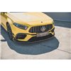 Maxton - Lame Du Pare-Chocs Avant V.2 Mercedes-AMG A 45 S Aero Pack W177 Noir Brillant