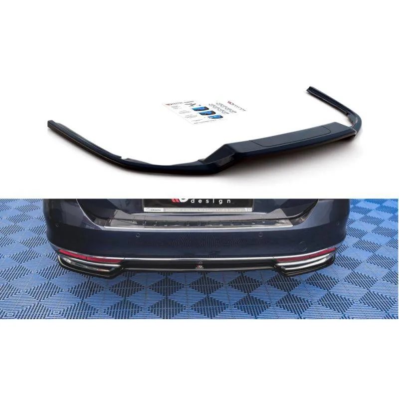 Maxton - Arriere Splitter Volkswagen Passat B8 Noir Brillant