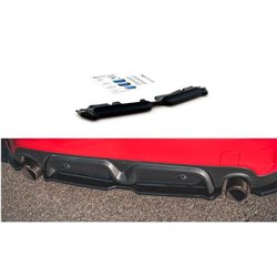 Maxton - Arriere Splitter Mini Countryman Mk2 F60 JCW Noir Brillant