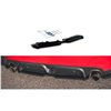 Maxton - Arriere Splitter Mini Countryman Mk2 F60 JCW Noir Brillant