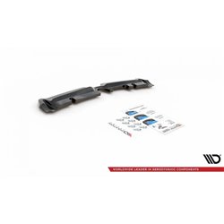 Maxton - Arriere Lame Mini Countryman Mk2 F60 JCW Noir Brillant