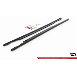 Maxton - Rajouts Des Bas De Caisse Volkswagen Passat B8 Noir Brillant