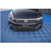 Maxton - Lame Du Pare-Chocs Avant V.2 Volkswagen Passat B8 Noir Brillant