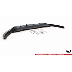 Maxton - Lame Du Pare-Chocs Avant V.2 Volkswagen Passat B8 Noir Brillant