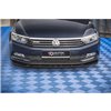 Maxton - Lame Du Pare-Chocs Avant V.1 Volkswagen Passat B8 Noir Brillant