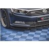 Maxton - Lame Du Pare-Chocs Avant V.1 Volkswagen Passat B8 Noir Brillant