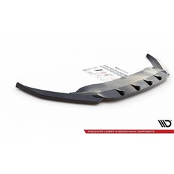 Maxton - Lame Du Pare-Chocs Avant V.1 Volkswagen Passat B8 Noir Brillant