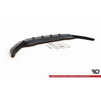 Maxton - Lame Du Pare-Chocs Avant V.1 Volkswagen Passat B8 Noir Brillant