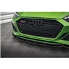 Maxton - Lame Du Pare-Chocs Avant V.2 Audi RS5 F5 Facelift Noir Brillant