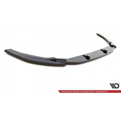 Maxton - Lame Du Pare-Chocs Avant V.2 Audi RS5 F5 Facelift Noir Brillant