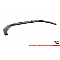 Maxton - Lame Du Pare-Chocs Avant V.2 Audi RS5 F5 Facelift Noir Brillant