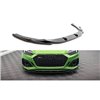 Maxton - Lame Du Pare-Chocs Avant V.3 Audi RS5 F5 Facelift Noir Brillant