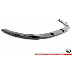 Maxton - Lame Du Pare-Chocs Avant V.3 Audi RS5 F5 Facelift Noir Brillant