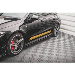 Maxton - Rajouts Des Bas De Caisse Mercedes-AMG CLA 35 / 45 C118 Noir Brillant
