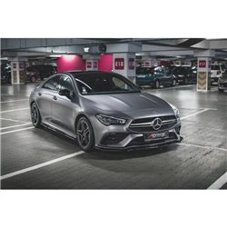 Maxton - Rajouts Des Bas De Caisse Mercedes-AMG CLA 35 / 45 C118 Noir Brillant