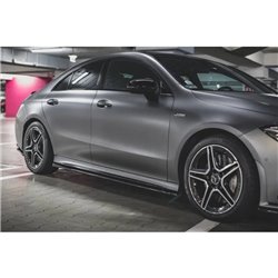 Maxton - Rajouts Des Bas De Caisse Mercedes-AMG CLA 35 / 45 C118 Noir Brillant