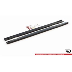 Maxton - Rajouts Des Bas De Caisse Mercedes-AMG CLA 35 / 45 C118 Noir Brillant