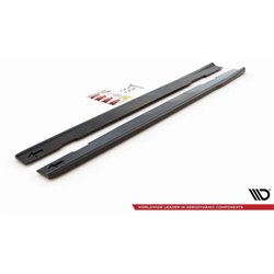 Maxton - Rajouts Des Bas De Caisse Mercedes-AMG CLA 35 / 45 C118 Noir Brillant