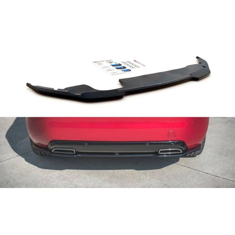 Maxton - Arriere Splitter Peugeot 308 GT Mk2 Facelift Noir Brillant