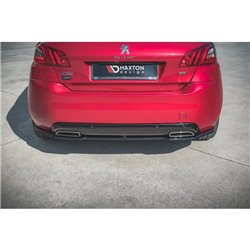 Maxton - Arriere Lame Peugeot 308 GT Mk2 Facelift Noir Brillant