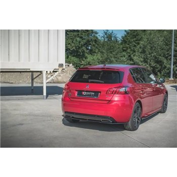 Maxton - Arriere Lame Peugeot 308 GT Mk2 Facelift Noir Brillant