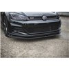 Maxton - Street Pro Lame Du Pare-Chocs Avant / Lame VW Golf 7 GTI TCR Rouge