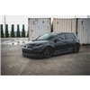 Maxton - Street Pro Lame Du Pare-Chocs Avant / Lame VW Golf 7 GTI TCR Rouge