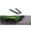 Maxton - Lames De Pare-Chocs Arrière Latérales Audi RS5 F5 Facelift Noir Brillant