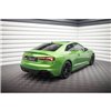 Maxton - Lames De Pare-Chocs Arrière Latérales Audi RS5 F5 Facelift Noir Brillant