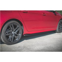 Maxton - Rajouts Des Bas De Caisse Peugeot 308 GT Mk2 Facelift Noir Brillant