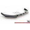 Maxton - Street Pro Lame Du Pare-Chocs Avant Volkswagen Polo GTI Mk6 Noir-Rouge + Rabats Brillant