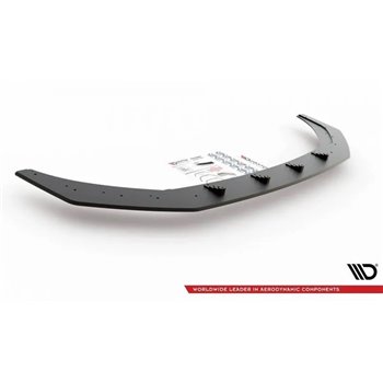 Maxton - Street Pro Lame Du Pare-Chocs Avant Volkswagen Polo GTI Mk6 Noir