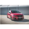 Maxton - Lame Du Pare-Chocs Avant V.1 Peugeot 308 GT Mk2 Facelift Noir Brillant