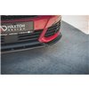 Maxton - Lame Du Pare-Chocs Avant V.1 Peugeot 308 GT Mk2 Facelift Noir Brillant